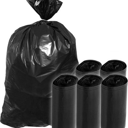 1504 Disposable Eco-friendly Garbage / Dustbin / Trash Bag (Pack of 30) (Size 19X21)